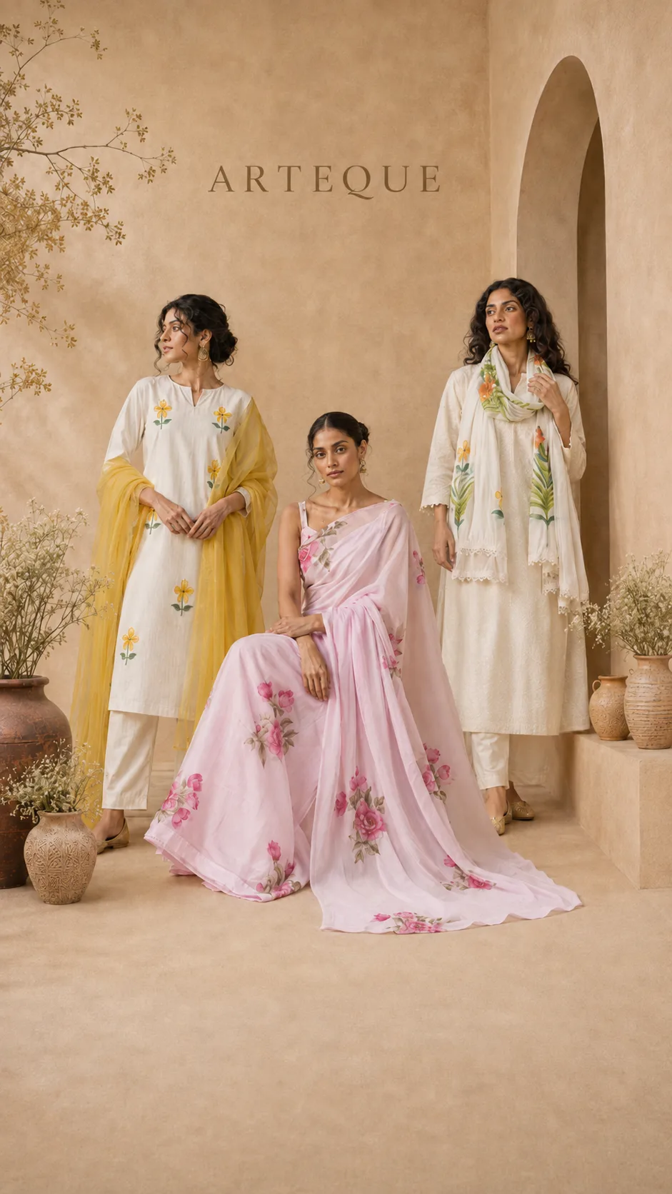Arteque hand-painted collection